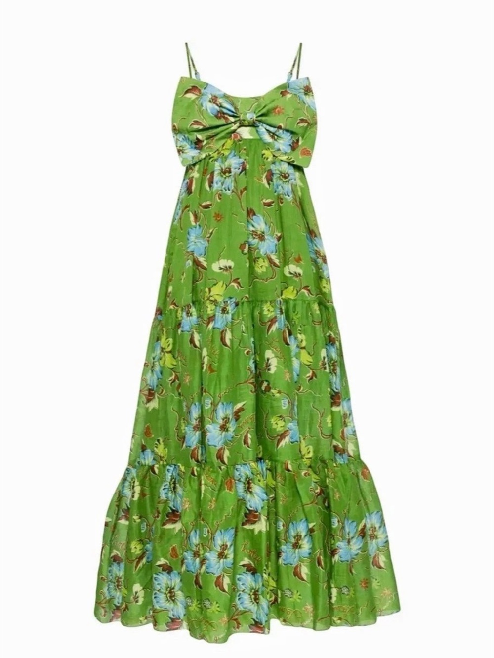 ALÉMAIS Hotel Lamu Floral Print Midi Dress, US Size 6